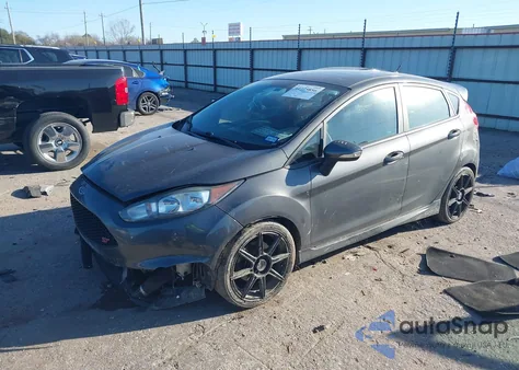 2018 Ford Fiesta St из США, поврежденный, VIN 3FADP4GX1JM104931